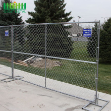 Used Portable Temporary Fence Chain Link Fence Panels