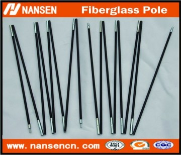hollowing light flexible fiberglass tent poles for double tent