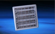 Fluorescent grille lamp