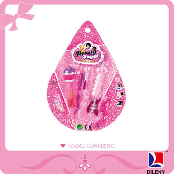 girl guitar lip gloss make up toy kid make up child make up