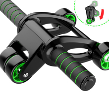 Foldable Strength & Abdominal Exercise Ab Roller Wheel