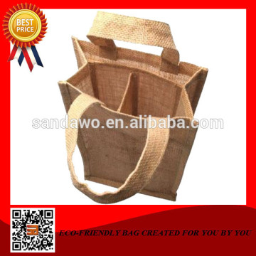 Various Deft design jute wine bottle bag
