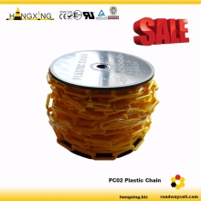 PC02 8mmTraffic Warning Plastic Safety Barrier Chain