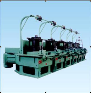 Pulley type wire drawing machine