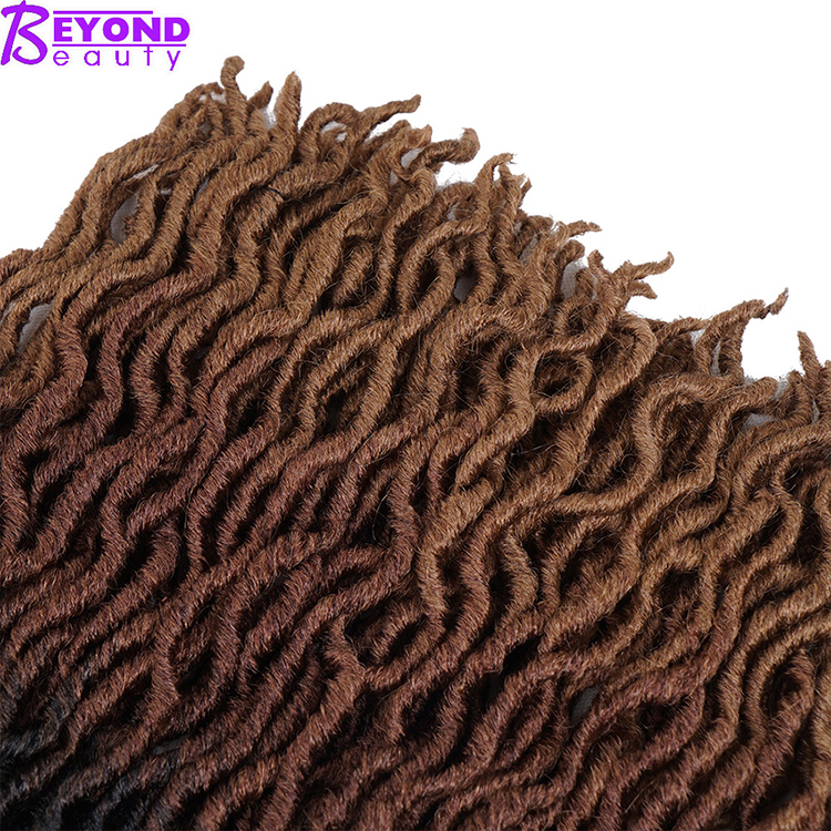 vendors aliexpress Long Gypsy Locs dreadlocks braids for african hair Ombre Goddess faux locs Gypsy Locs