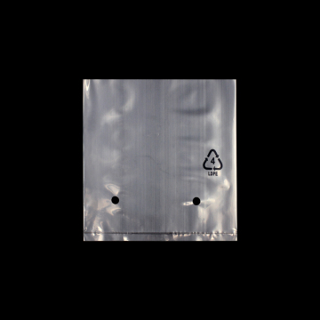 Transparency PE Flat Bag with Air Hole