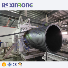 Xinrongplas Plastic Drainage Pipe Making Machine for PE Hollow Wall Winding Pipe Production