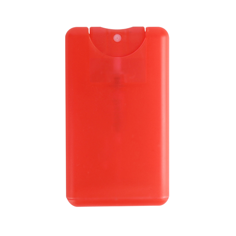 hot selling10ml 20ml pocket plastic credit card spray bottle