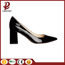Cowhide leather hot sale ladies shoes spring