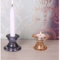 Glass Dual Purpose Candlestick Holder