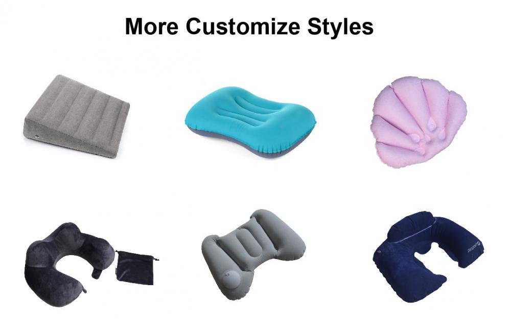 Inflatable Travel Pillow for Airplane