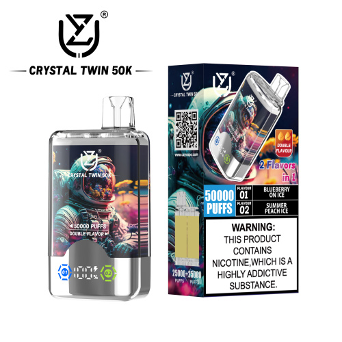 UZY Crystal Twins 50000 Disposable Vape Wholesale EU