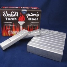 natural bamboo charcoal. silver charcoal .smellless smokeless sliver hookah charcoal