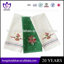 Multi-purpose Embroidery Christmas Design Kitchen Towel