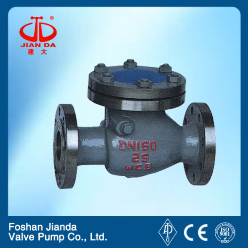 WCB flange JIS 10k check valve 6 inch