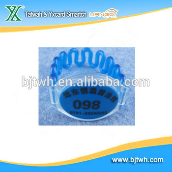 13.56mhz passive rfid bracelet for sports events