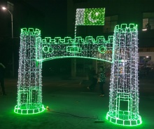 3D Outdoor Ramadan Decoration Lights