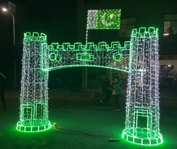 3D Outdoor Ramadan Decoration Lights
