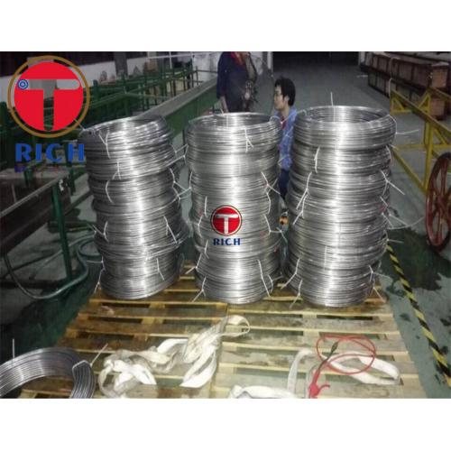 Tabung Penukar Panas Seamless 304 Stainless Steel Coil