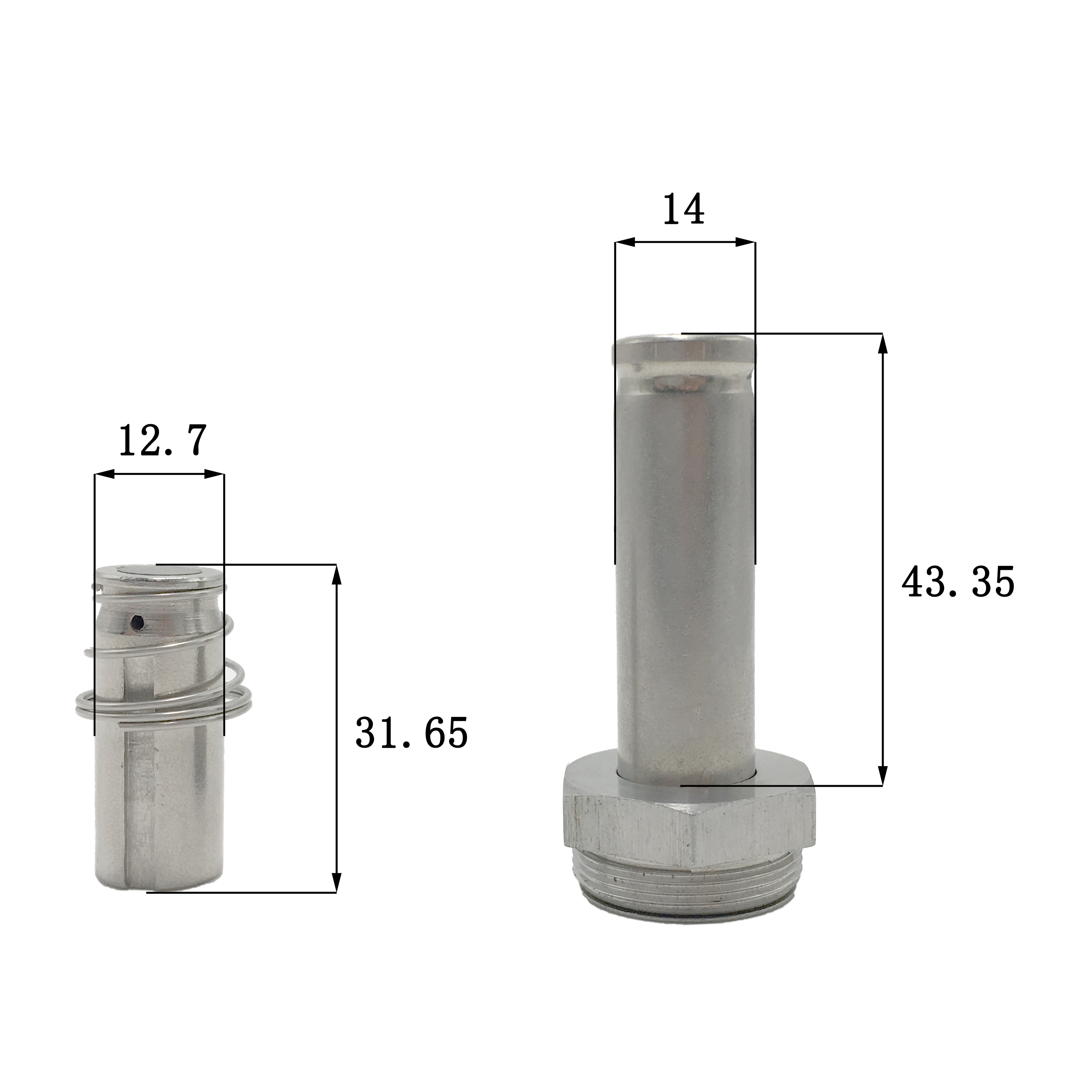 Dimension of BAPC214040065 Armature Assembly: