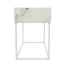 Hot Sale Drawer Marbled pattern Bedside Table