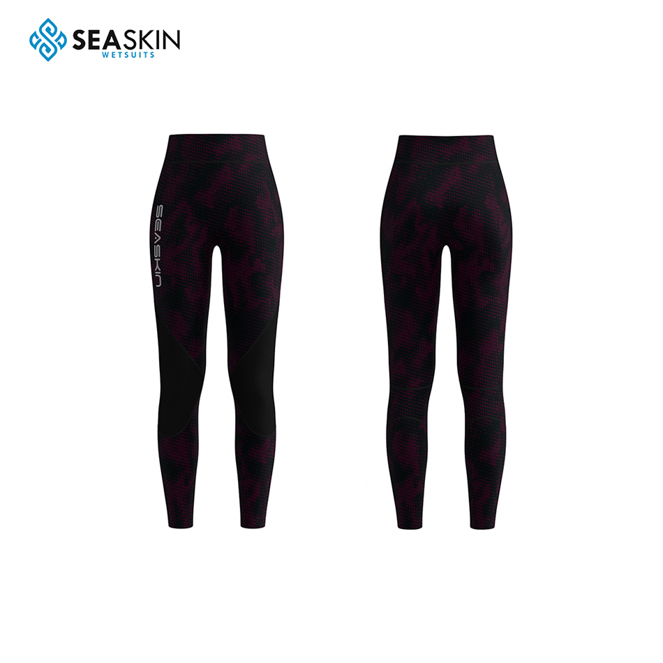 Seaskin Spearfishing Kamuflaj Dalış Lady&#39;s Wetsuit Pantolon