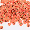 Cheap Wholesale orange pumpkin Shaped Mini Polymer Slice Clay Craft Decor Phone Shell Ornaments Hair Nail Accessory