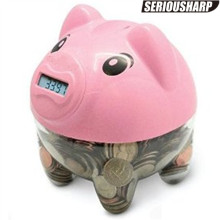 Digital Coin Counting Piggy Bank