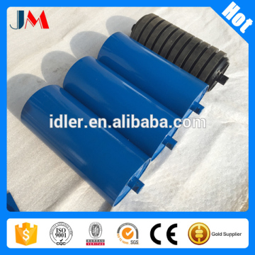 Carbon steel belt conveyor idler roller for conveyor