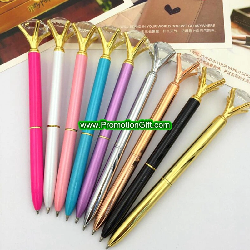 Promotion Jewel Gemstone Metal Gift Ball Point Pen