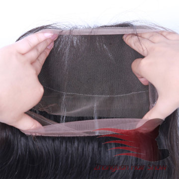 lace front hair band mongolain hair lace frontal with 360 lace band