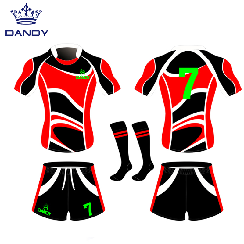 sublimering rugby fodbold slid rugby uniform