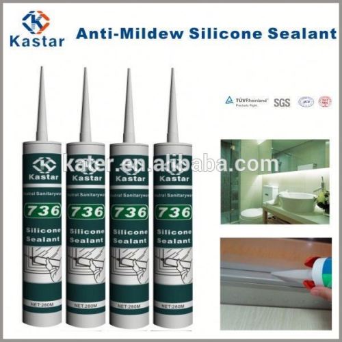 neutral silicone sealant,multipole,clear, no odor