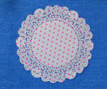 Printing kraft paper doily 12inch