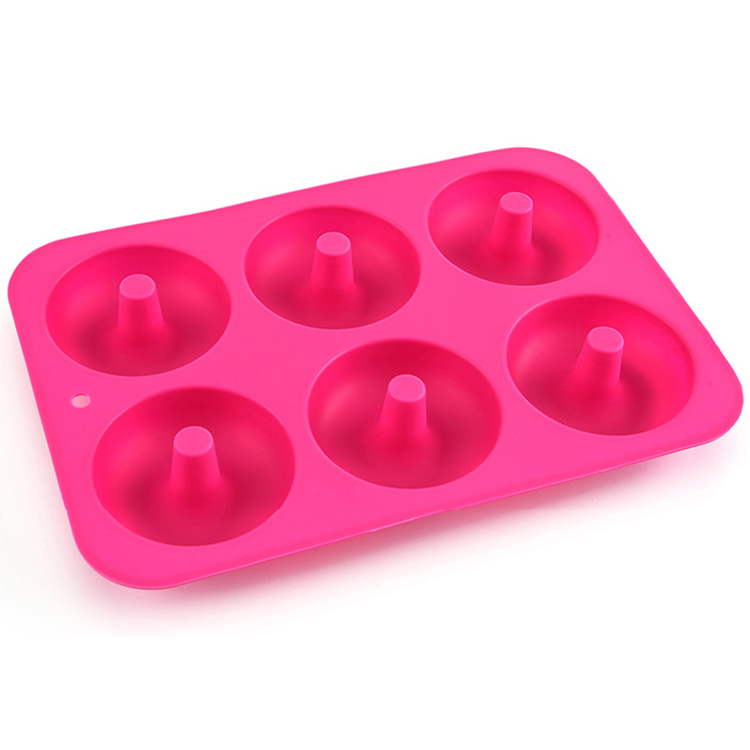 6 Holes Silicone Semi Sphere Mold Non Stick Silicone Cake Mold BPA Free Half Ball Sphere Mold, Suitable for Chocolate, Baking