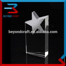 Quality Crystal Glass Star Shape awards for Race