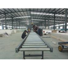 Profile horizontal/orbital stretch wrapping machine