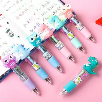 Cute Dinosaur Shape Multifunction Ballpoint Pen for Students