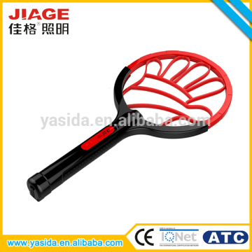 Plastic durable rechargeable killing flies mosquito electric racket