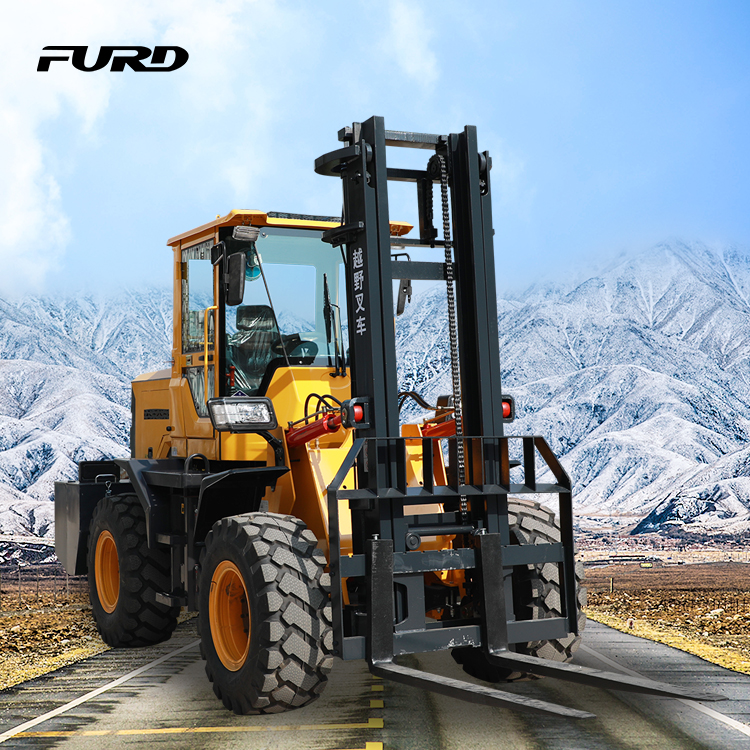 Good design 4WD All Terrain Forklift 4x4 off-Road forklift