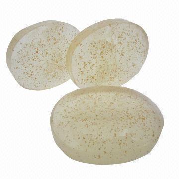 Glycerin Gold Foil Facial Soaps with Honey Scent