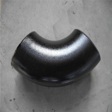 standard carbon steel black paint butt welded pipe elbow