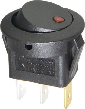 Round Rocker Switch avaible with LED Lamp