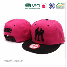 Billiga rosa NY platta Bill Cap