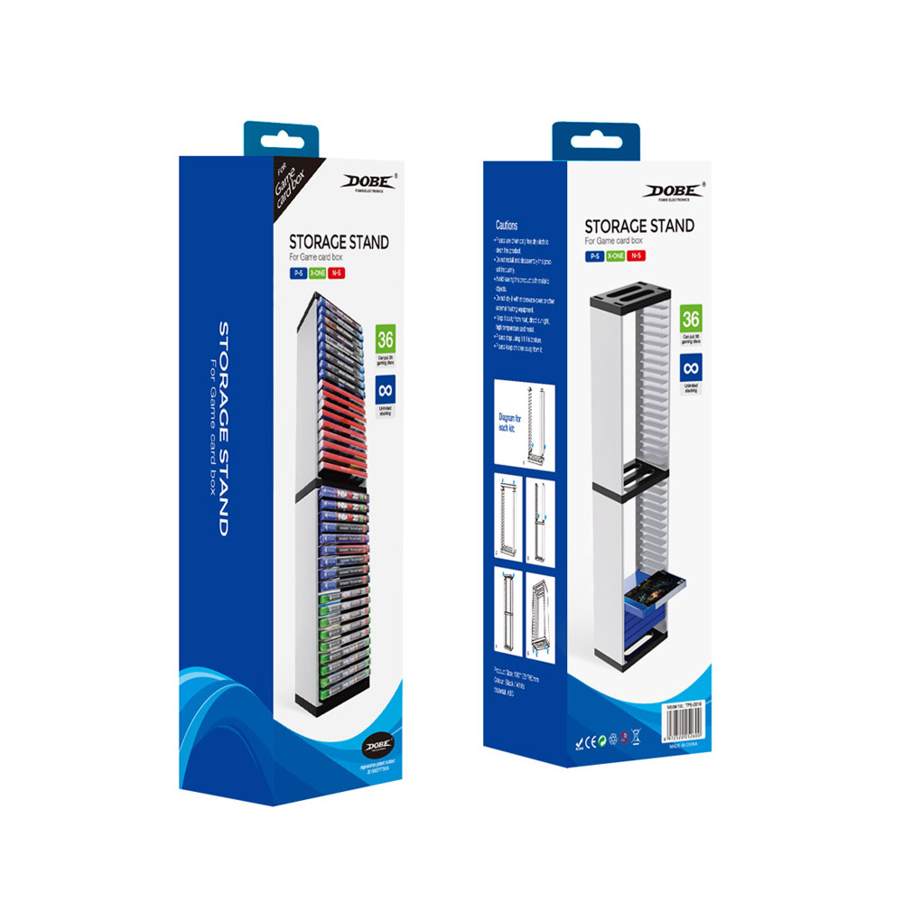 dobe hot PS5 Game Storage Tower Stand dobe hot PS5 Game Storage Tower Stand