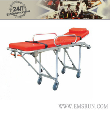 aluminum alloy foldaway Ambulance Cot stretcher