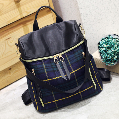 Disesuaikan Membuat pola kisi Lady double shouder Bag