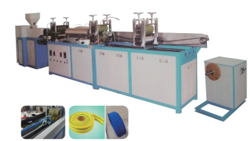 PVC jacketing machine