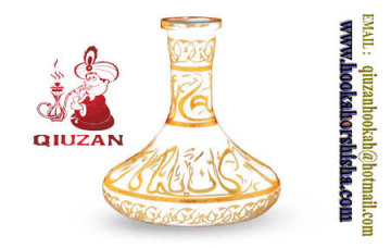 Big Size Marble Hookah Glass Vase Hookah Bottle