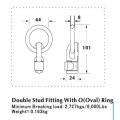 Double Stud Fitting With O Ring